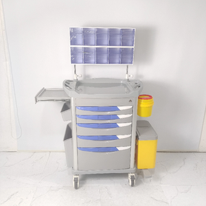 Hospital Medical Emergency Trolley Anesthesia Treatment Cart
