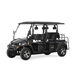 4+2 Seater Electric Sightseeing Golf Cart Lifted