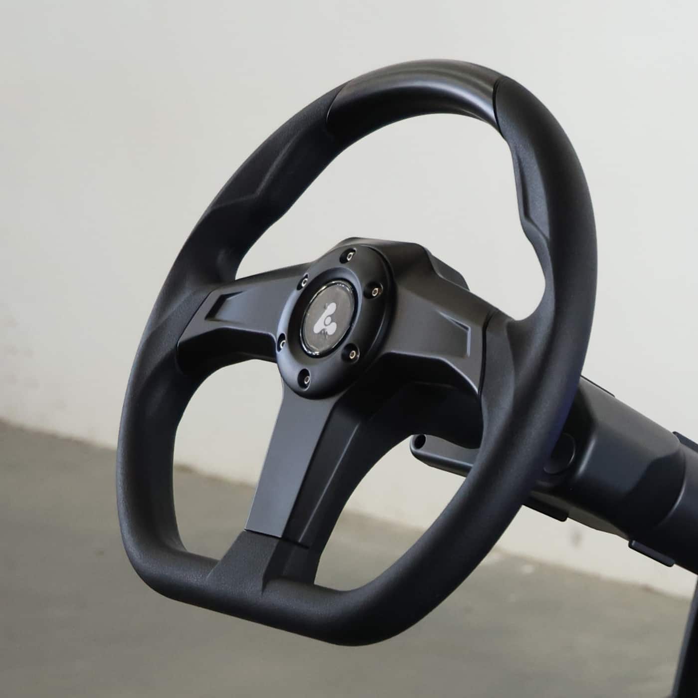 Sport Steering Wheel and Dash Controls