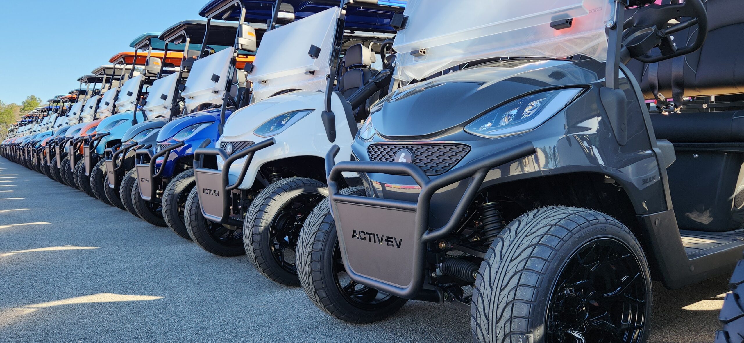 ActivEV Golf Carts assembly line and warehouse facility