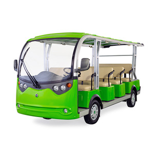 2025 Stylish Parison Eco-Friendly Sightseeing Shuttle Bus with Door 14 Seats & Golf Carts Stylish for Resorts and Hotels
