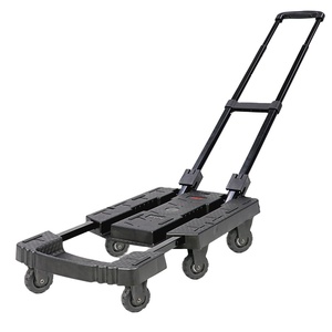 Lightweight Plate Trolley Silent Transporting Trailer Flatbed Truck