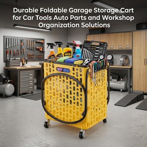 Mesh Collapsible Foldable Cart