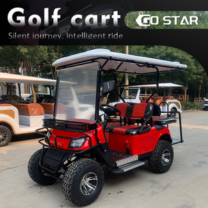 Quiet 4 Passenger Electric Golf Buggy GCC Certified