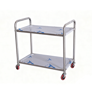 Two-Layer Eco-Friendly Kitchen Serving Trolley