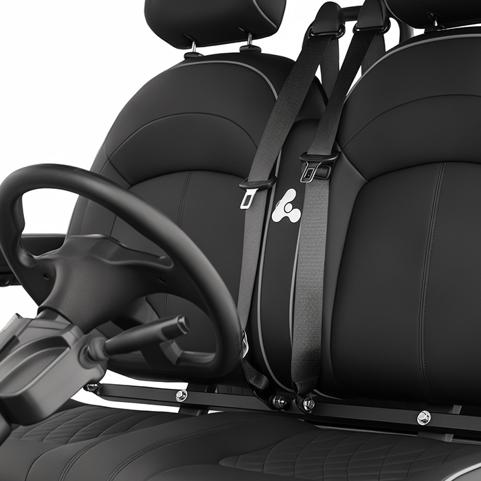 Captain seat interior layout