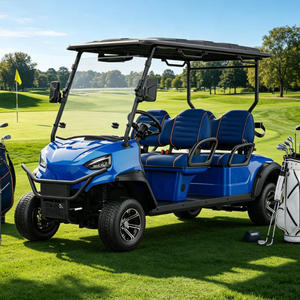 4-passenger Off-road Electric Vehicle Resort Shuttle